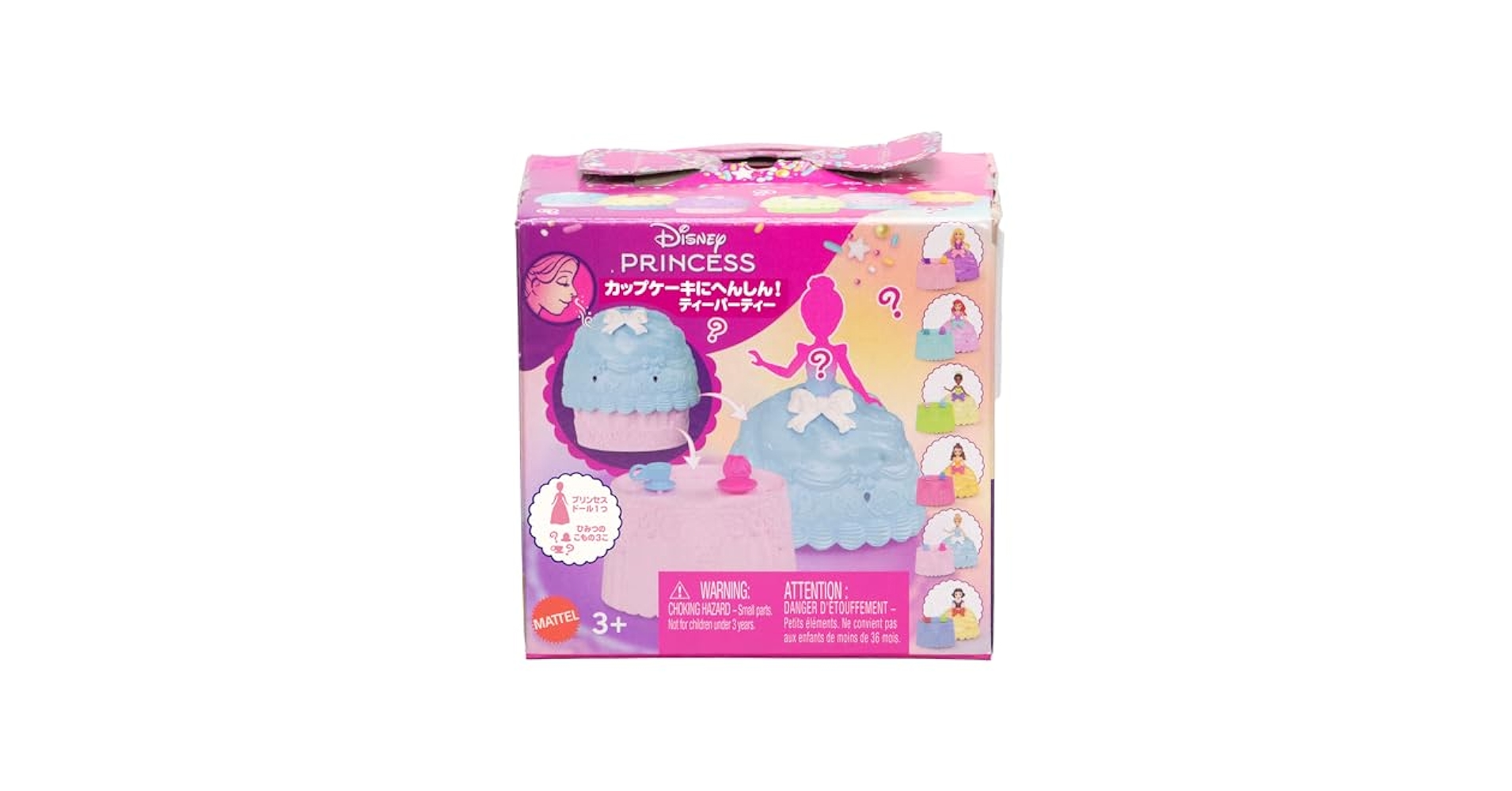 ディズニー キャラクターピン カップケーキ ディズニープリンセス カップケーキにへんしん！ ティー